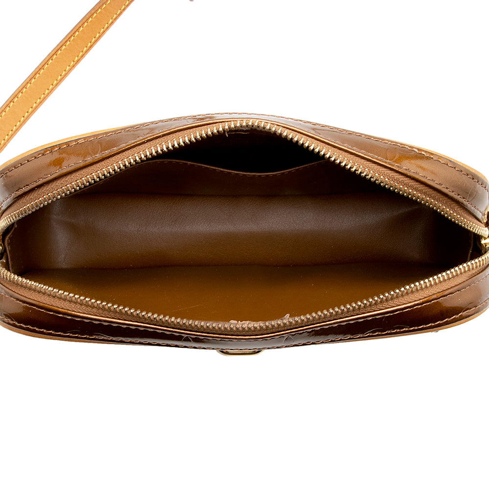 Louis Vuitton Vintage Monogram Vernis Christie MM Shoulder Bag - image 7
