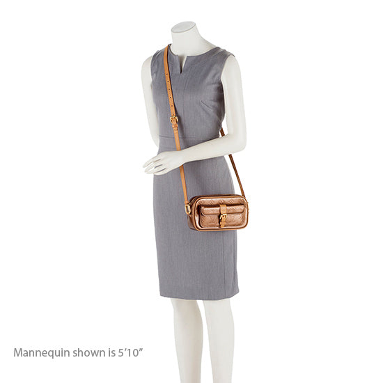 Louis Vuitton Vintage Monogram Vernis Christie MM Shoulder Bag - image 5