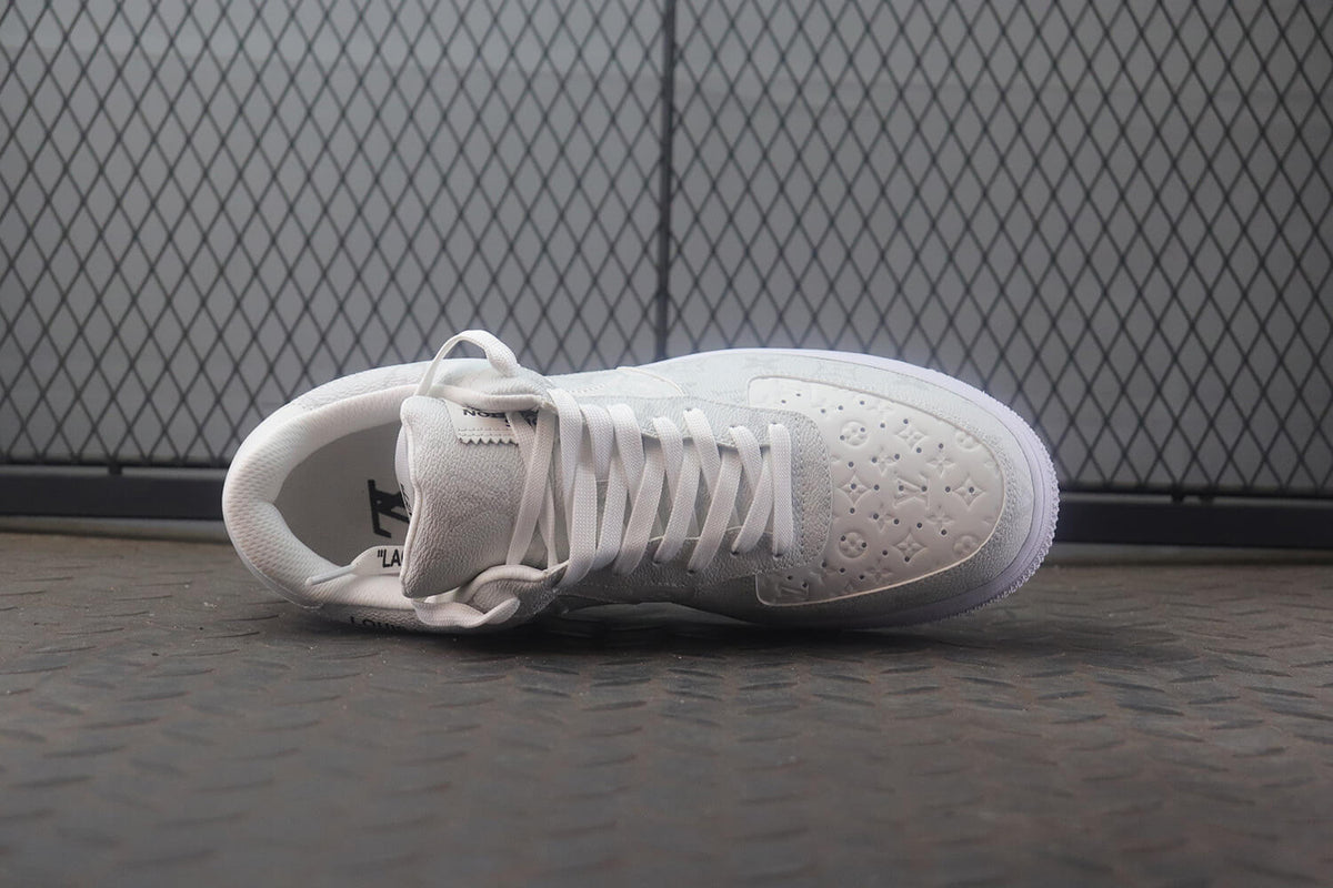 Louis Vuitton x Nike Air Force 1 Low Off-White Sneakers - image 8