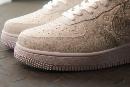 Louis Vuitton x Nike Air Force 1 Low Off-White Sneakers - image 10
