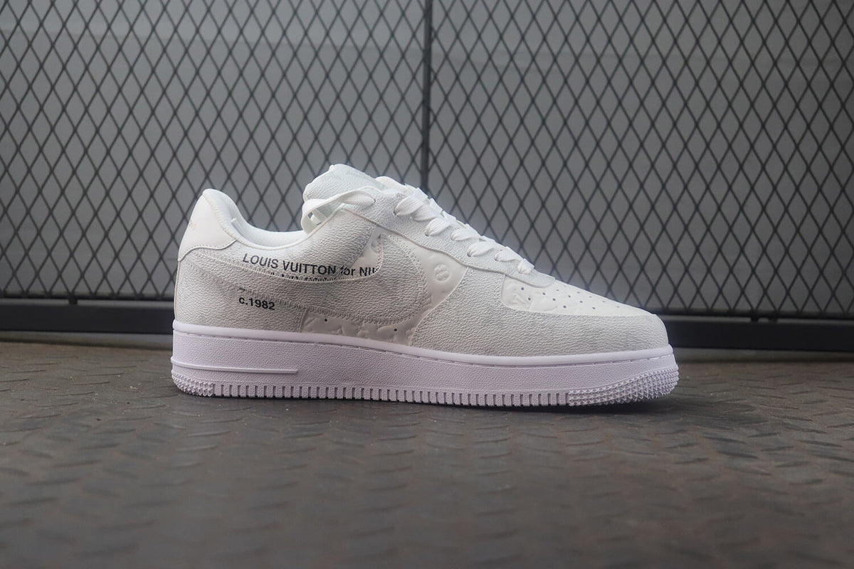 Louis Vuitton x Nike Air Force 1 Low Off-White Sneakers - image 2