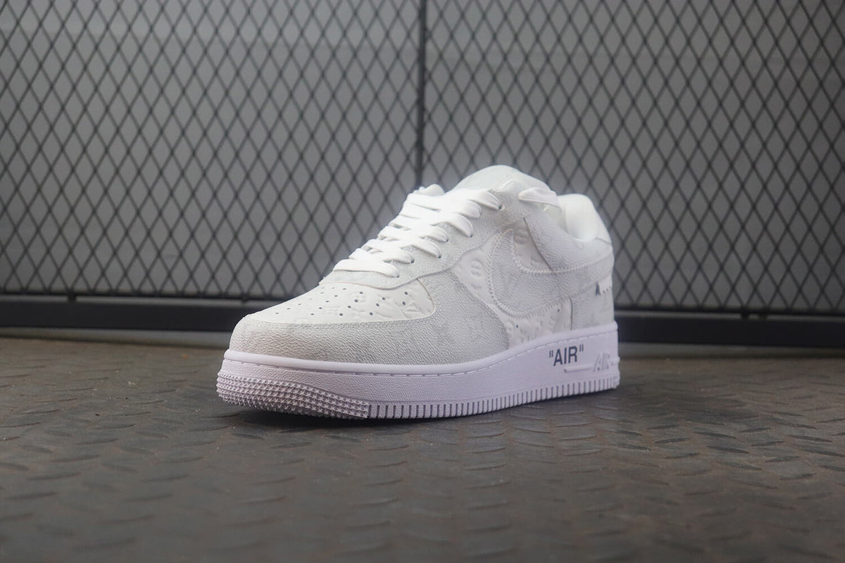 Louis Vuitton x Nike Air Force 1 Low Off-White Sneakers - image 7