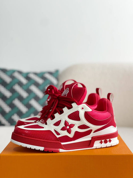 Louis Vuitton LV Skate Sneaker Red White - photo 1