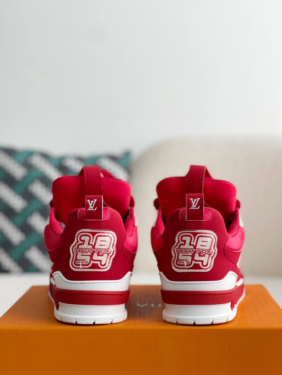 Louis Vuitton LV Skate Sneaker Red White - photo 9