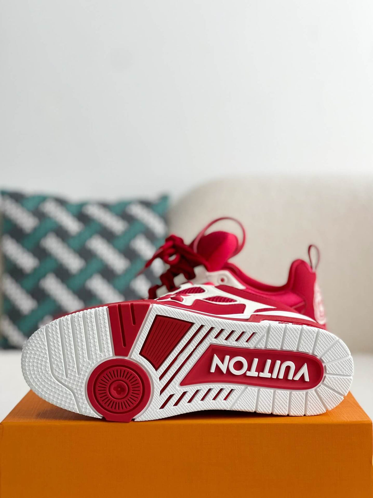 Louis Vuitton LV Skate Sneaker Red White - photo 8