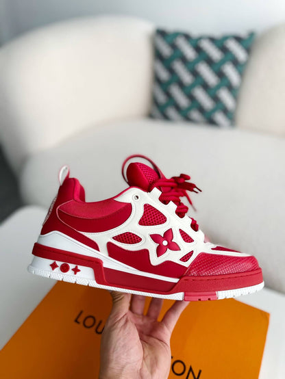Louis Vuitton LV Skate Sneaker Red White - photo 4