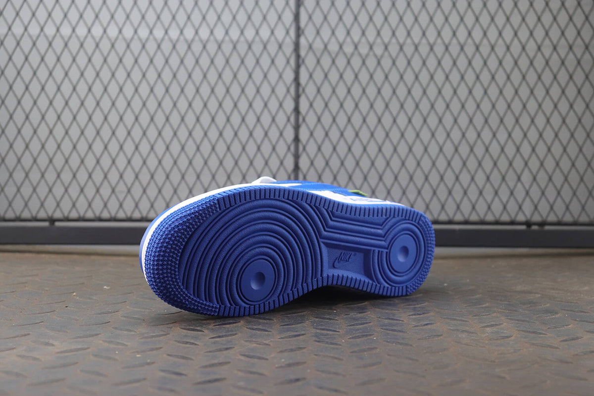 Louis Vuitton X Nike Air Force 1 Low Blue White Sneakers - image 5