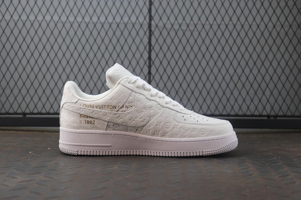 Louis Vuitton X Air Force 1 Low All White - image 2