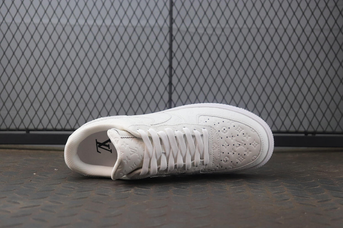 Louis Vuitton X Air Force 1 Low All White - image 3
