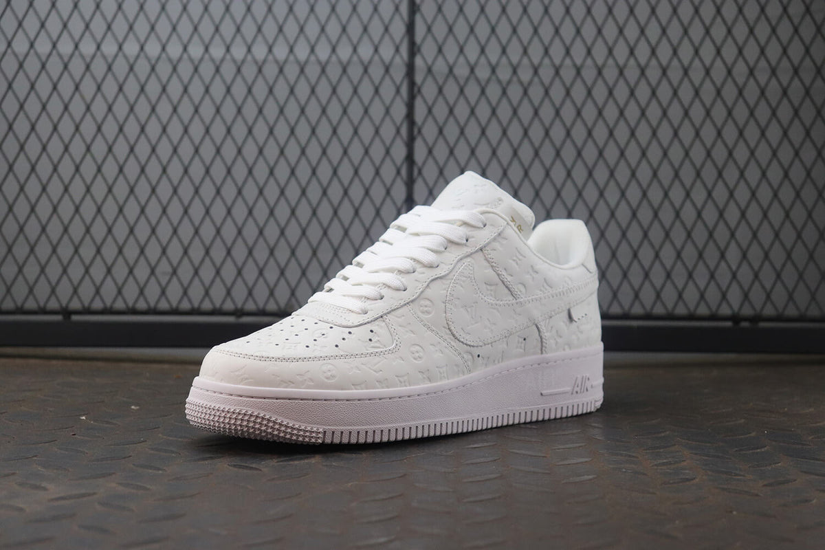 Louis Vuitton X Air Force 1 Low All White - image 5