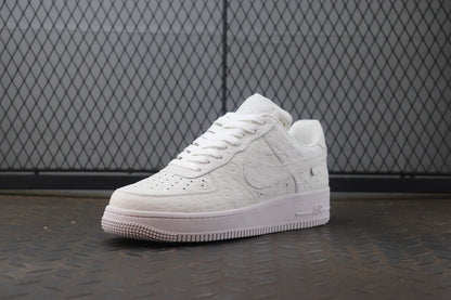 Louis Vuitton X Air Force 1 Low All White - image 5