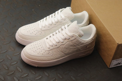 Louis Vuitton X Air Force 1 Low All White - image 7
