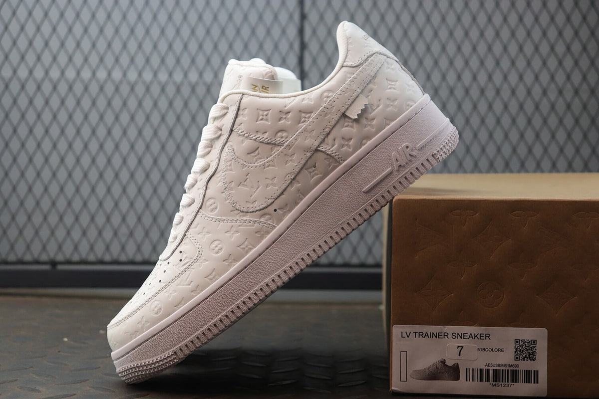 Louis Vuitton X Air Force 1 Low All White - image 8