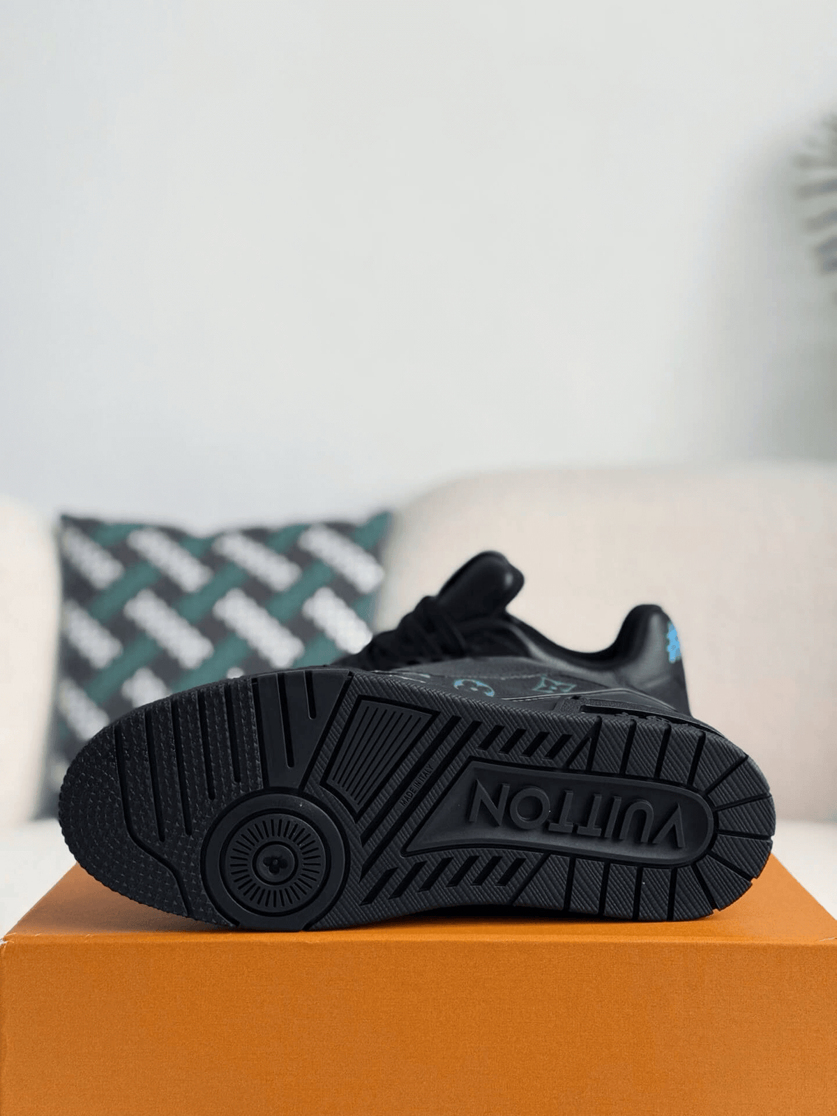 Louis Vuitton LV Trainer #54 Black Multicolor Monogram Sneaker - image 10
