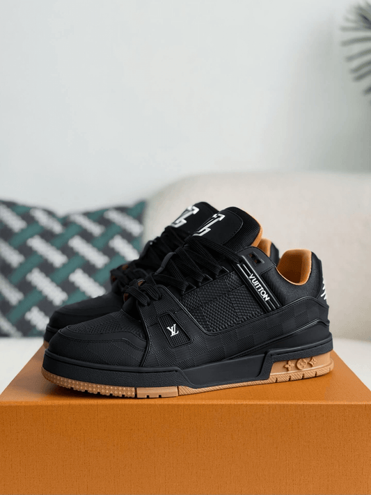 Louis Vuitton LV Trainer Sneaker Black Gum Damier - image 1
