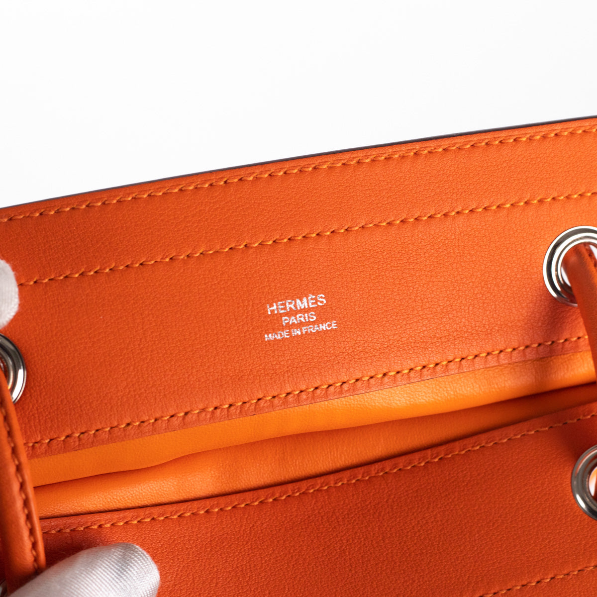 Hermes Aline Orange - C Stamp - photo 9