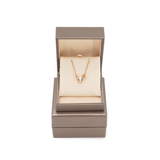 Bvlgari B.Zero1 Mini Pink Gold White Ceramic Bracelet - photo 1