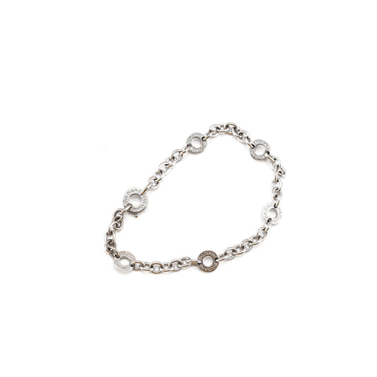 Bulgari 18k White Gold Chrarm Bracelet - photo 1