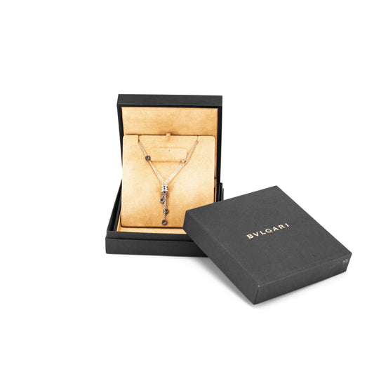 Bulgari 18k White Gold Bzero1 Charm Necklace - photo 1