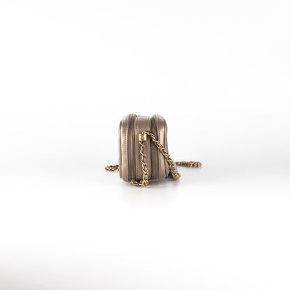 Chanel Calfskin Crossbody Bag Nude - photo 3