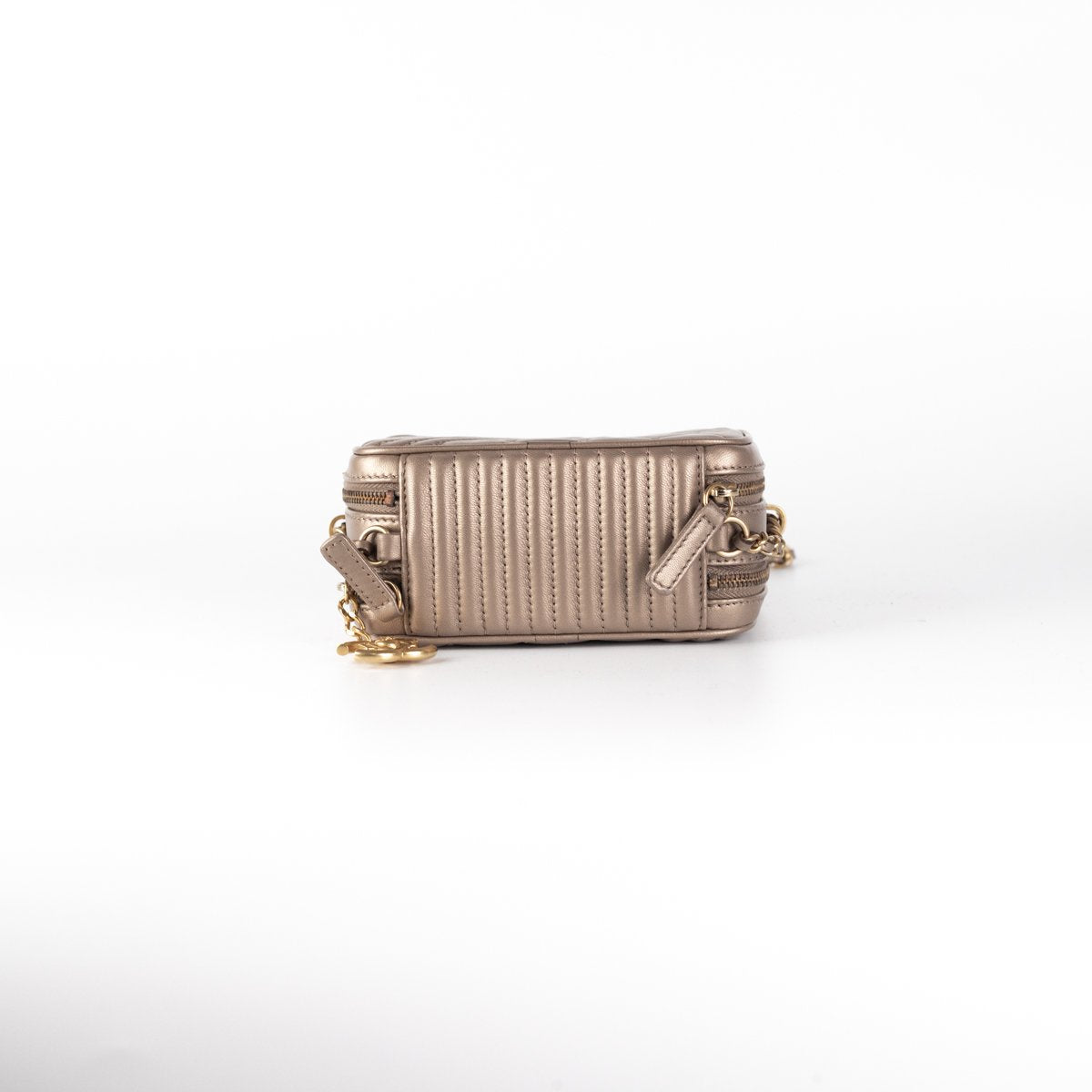 Chanel Calfskin Crossbody Bag Nude - photo 4