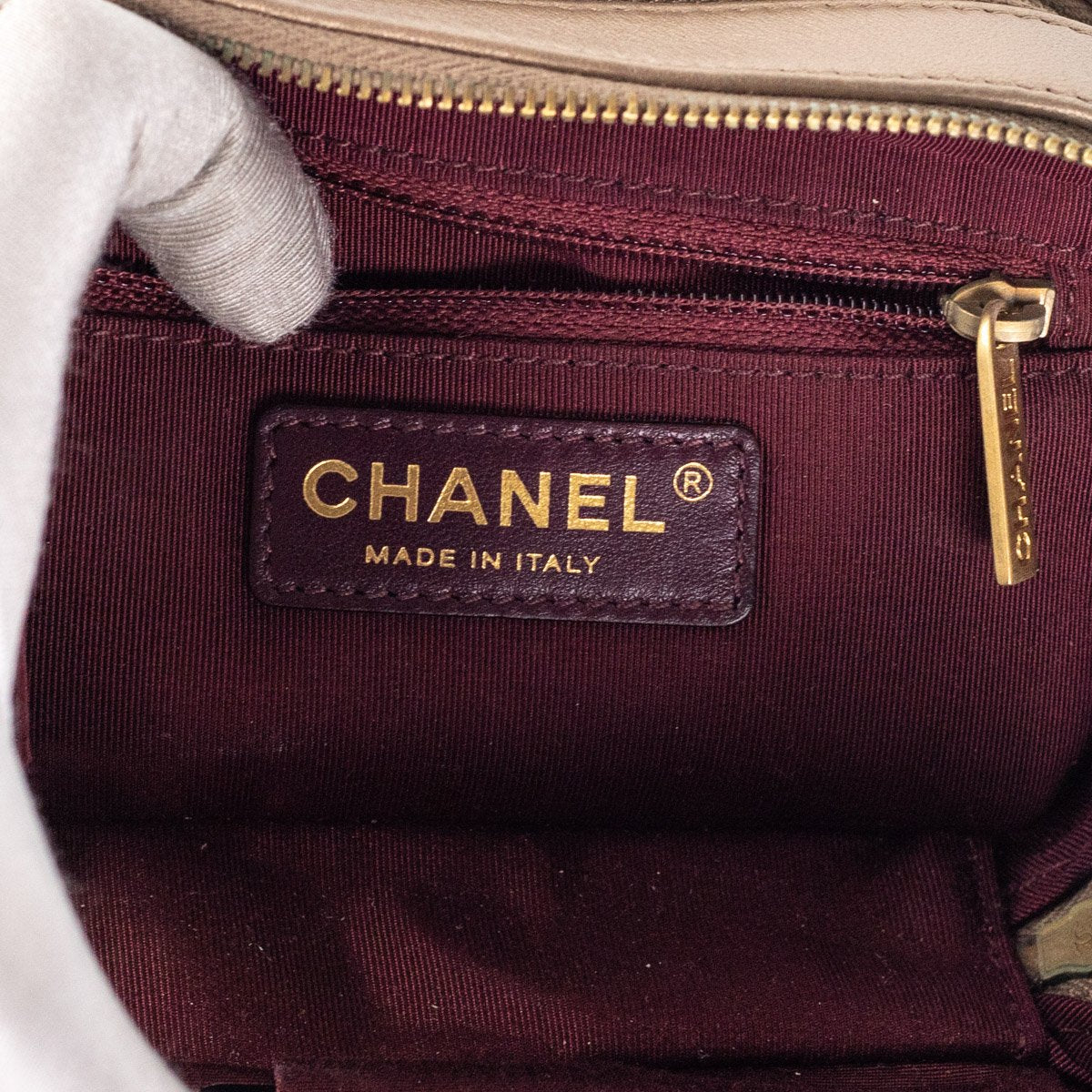 Chanel Calfskin Crossbody Bag Nude - photo 10