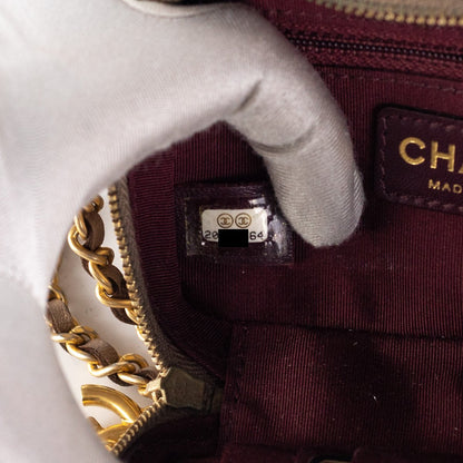 Chanel Calfskin Crossbody Bag Nude - photo 11
