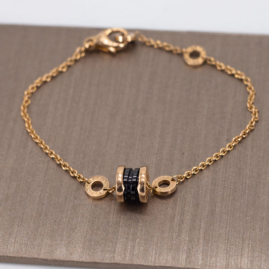 Bvlgari B.Zero1 Bracelet Rose Gold Black - photo 2