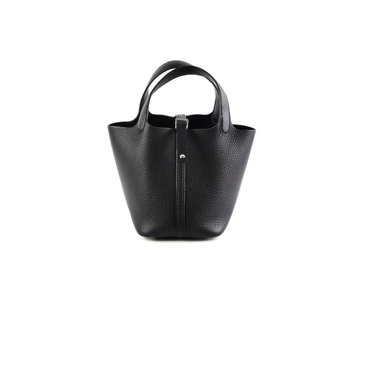 Hermes Picotin 18 Clemence Black U Stamp (2022) - photo 1