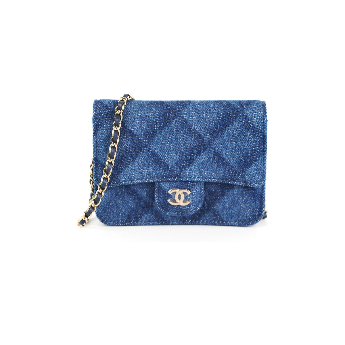 Chanel Mini Denim Belt Bag -Microchipped - photo 1