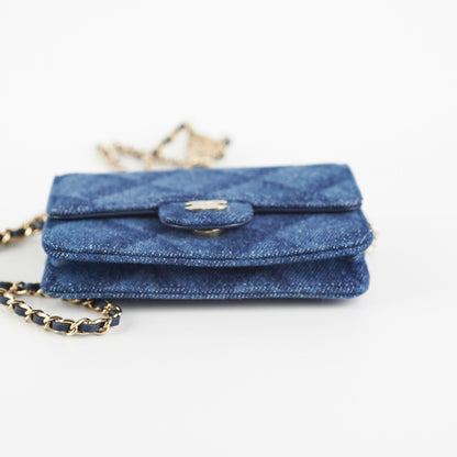 Chanel Mini Denim Belt Bag -Microchipped - photo 4