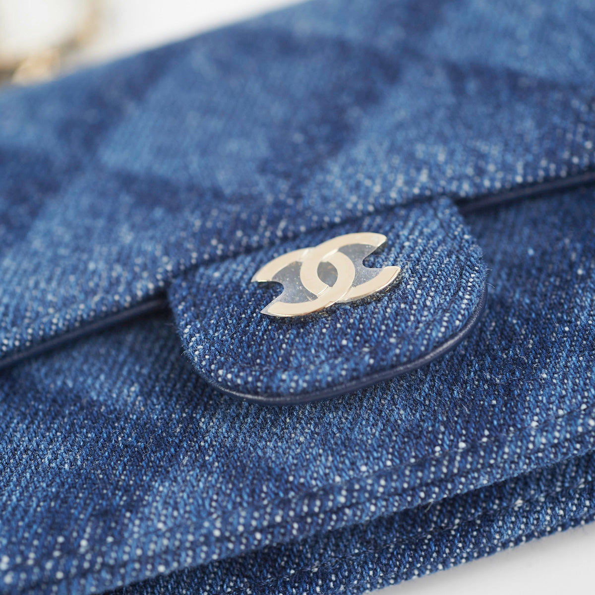 Chanel Mini Denim Belt Bag -Microchipped - photo 9