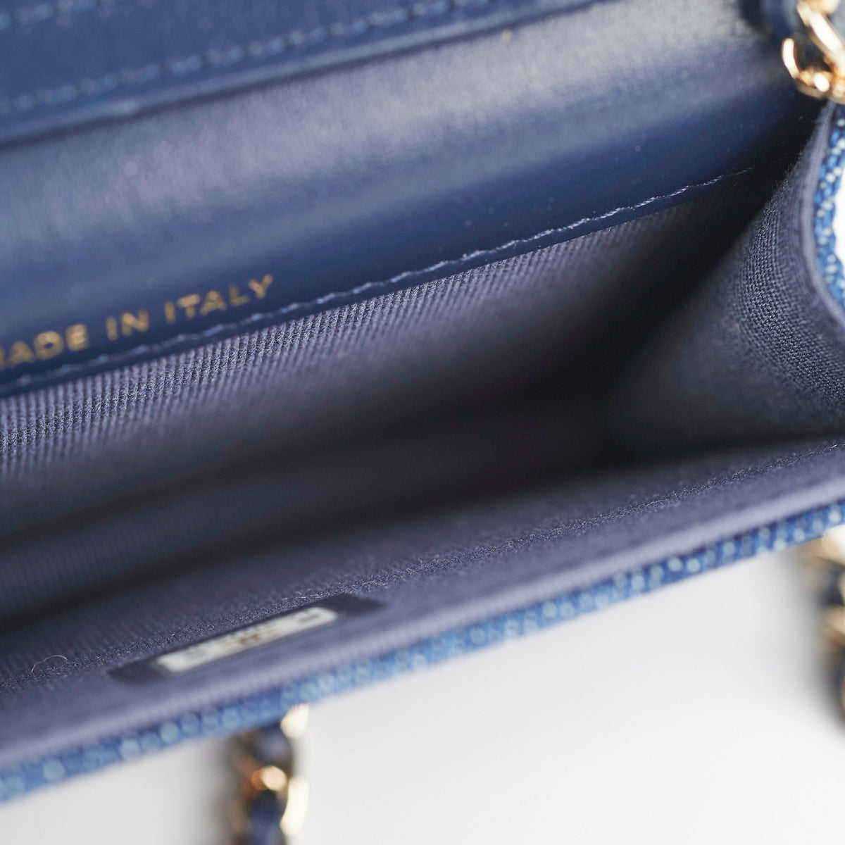Chanel Mini Denim Belt Bag -Microchipped - photo 5