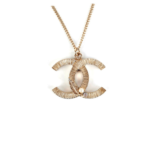Chanel Coco Mark Logo Long Necklace Costume Jewellery (reversible) - photo 1
