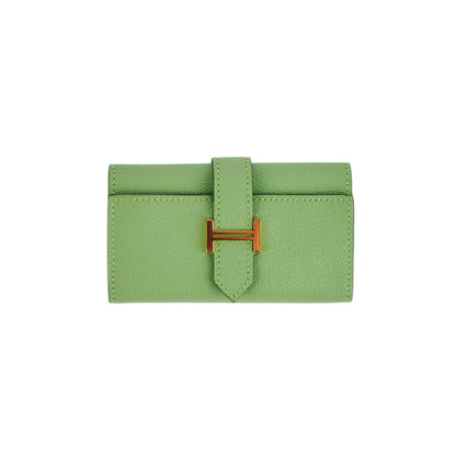 Hermes Vert Criquet Bearn 4 Ring Key Holder - photo 1