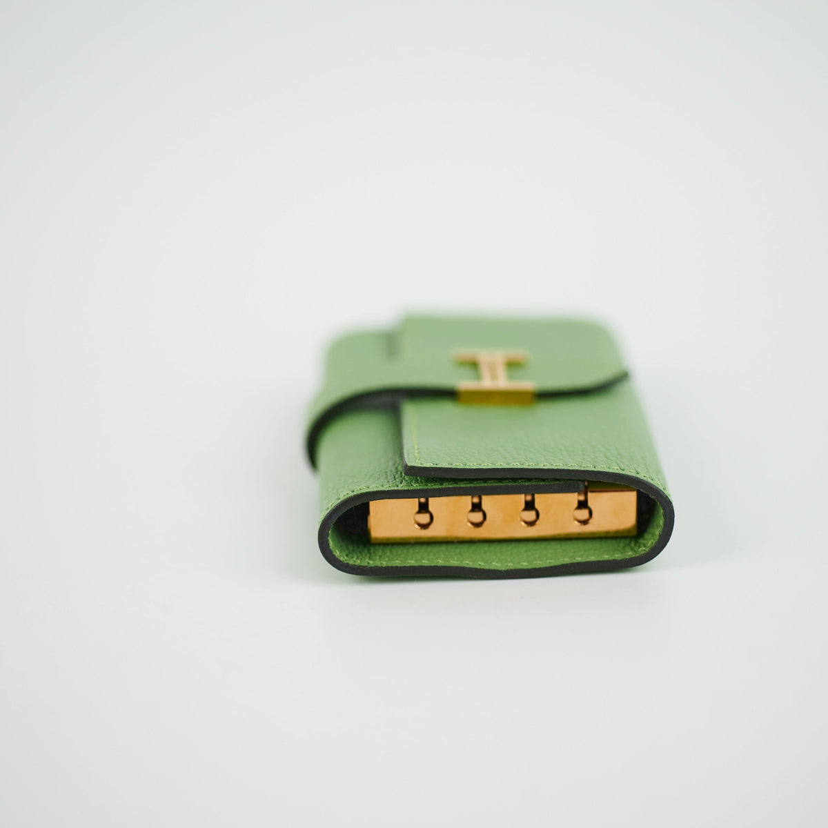 Hermes Vert Criquet Bearn 4 Ring Key Holder - photo 3