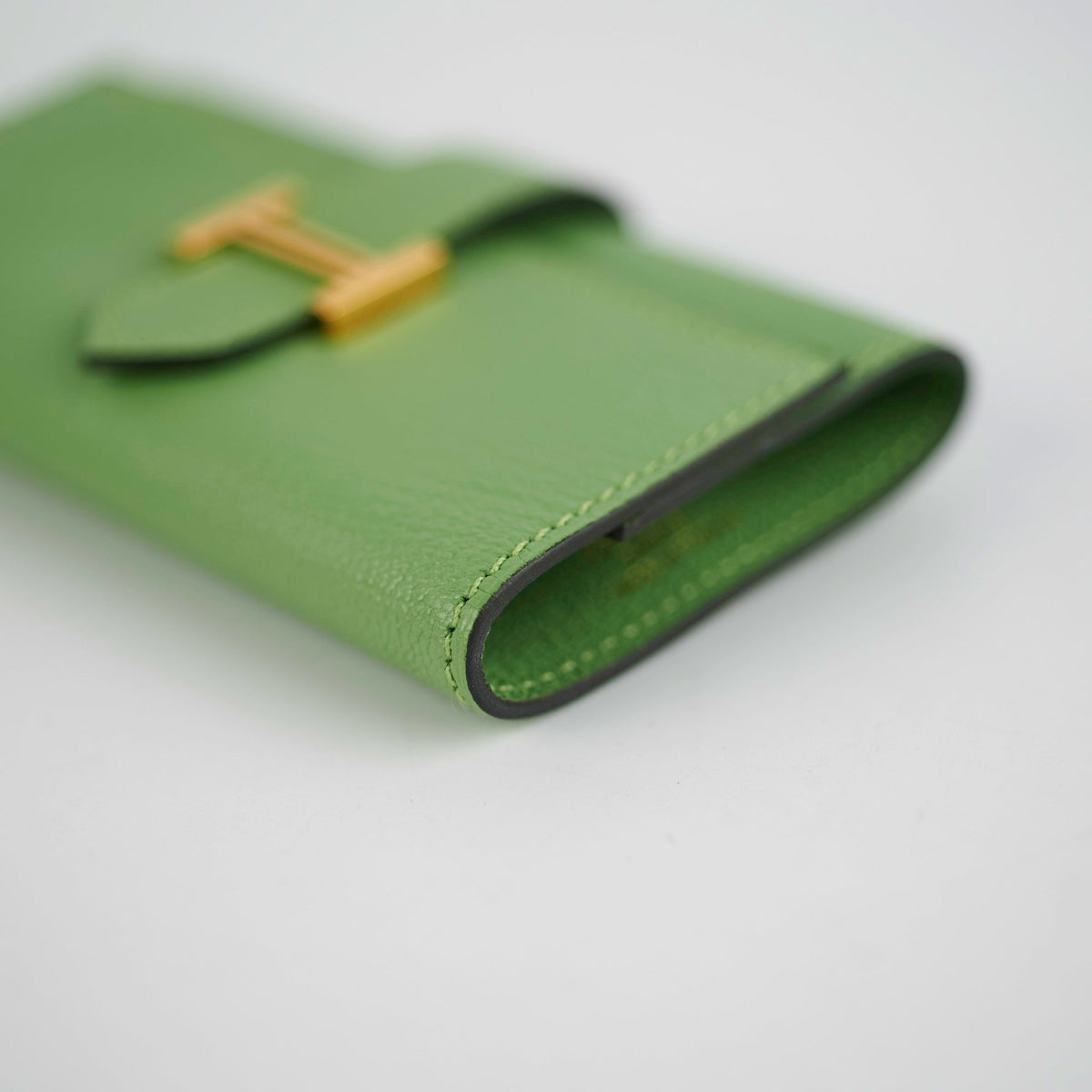Hermes Vert Criquet Bearn 4 Ring Key Holder - photo 11