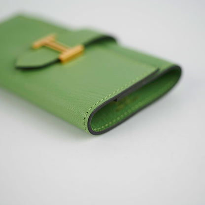 Hermes Vert Criquet Bearn 4 Ring Key Holder - photo 11