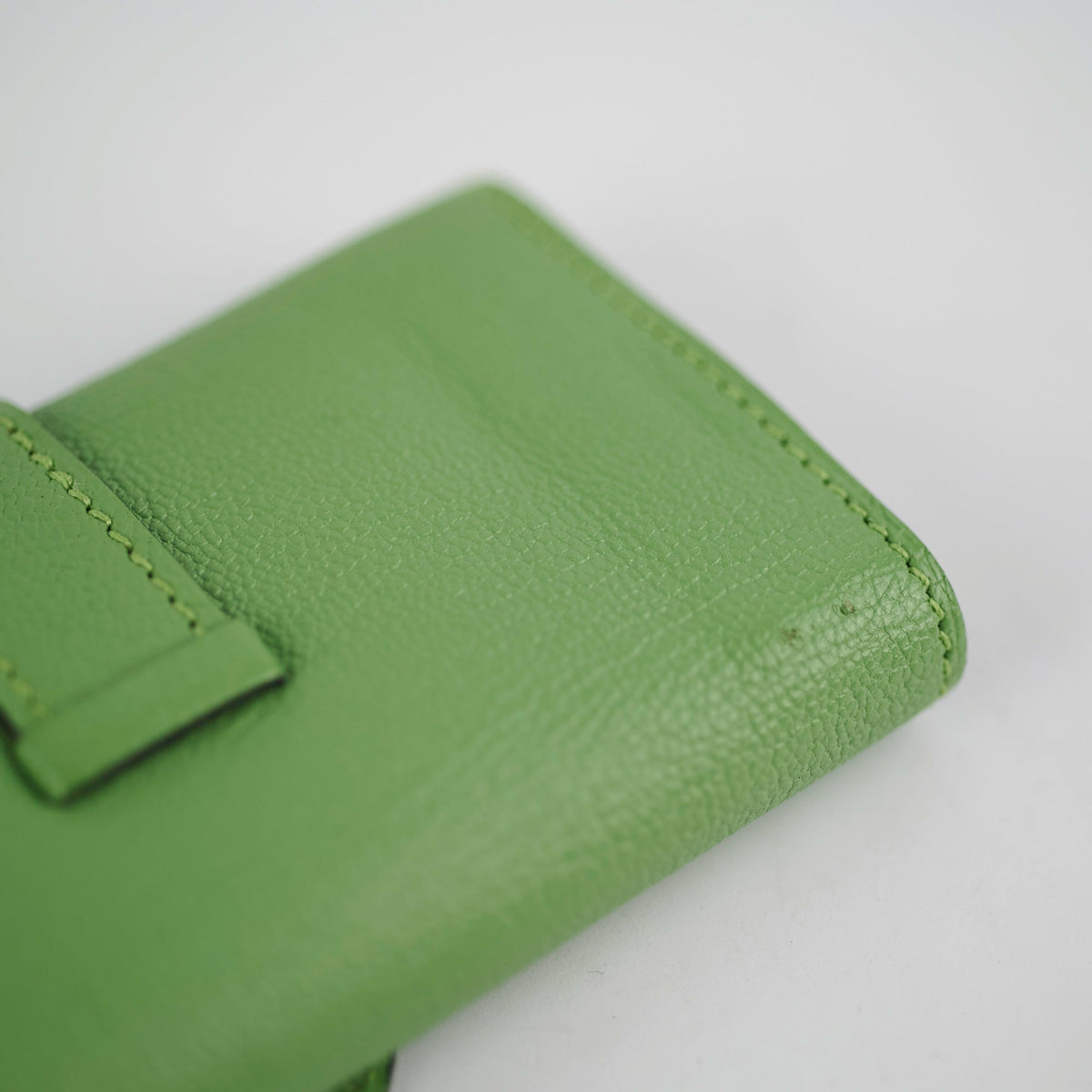 Hermes Vert Criquet Bearn 4 Ring Key Holder - photo 8