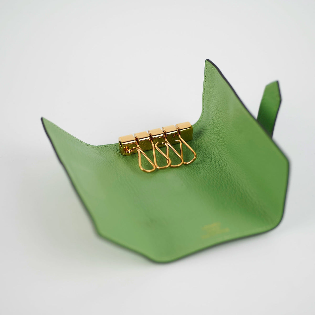 Hermes Vert Criquet Bearn 4 Ring Key Holder - photo 7