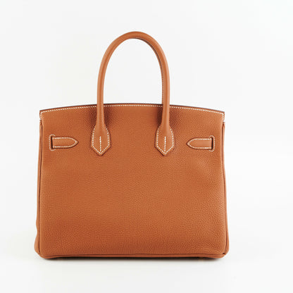 Hermes Birkin 30 Gold Togo -Stamp Y 2020 - photo 2