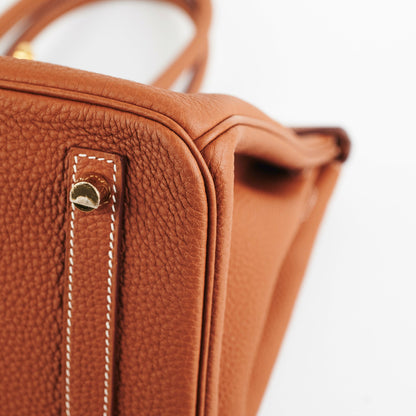 Hermes Birkin 30 Gold Togo -Stamp Y 2020 - photo 13