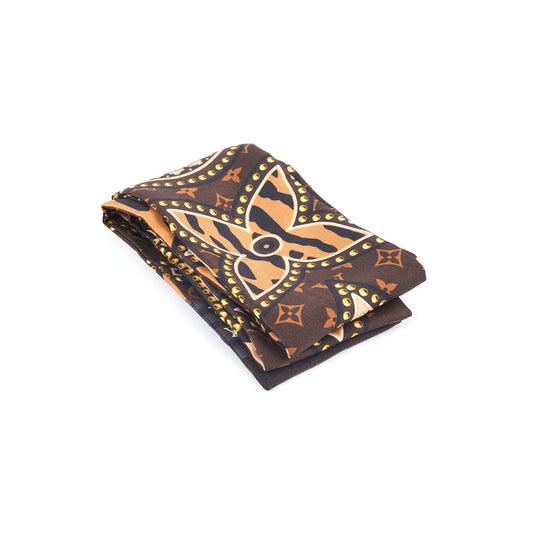 Louis Vuitton Brown Logo Bandeau - photo 1