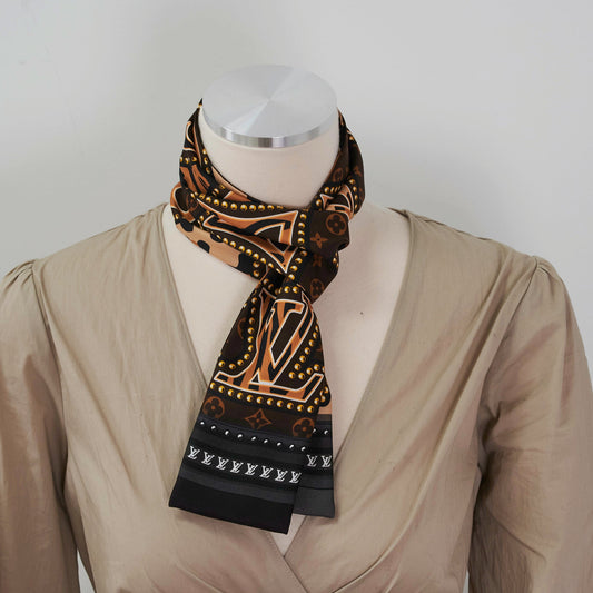 Louis Vuitton Brown Logo Bandeau - photo 2