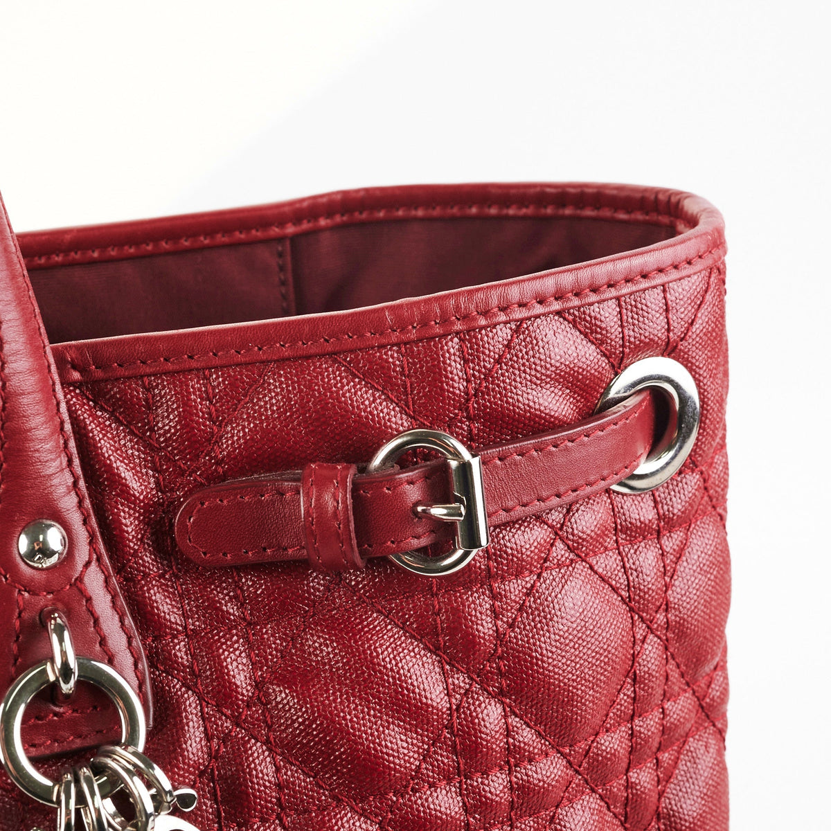 Christian Dior Burgundy Tote - photo 11