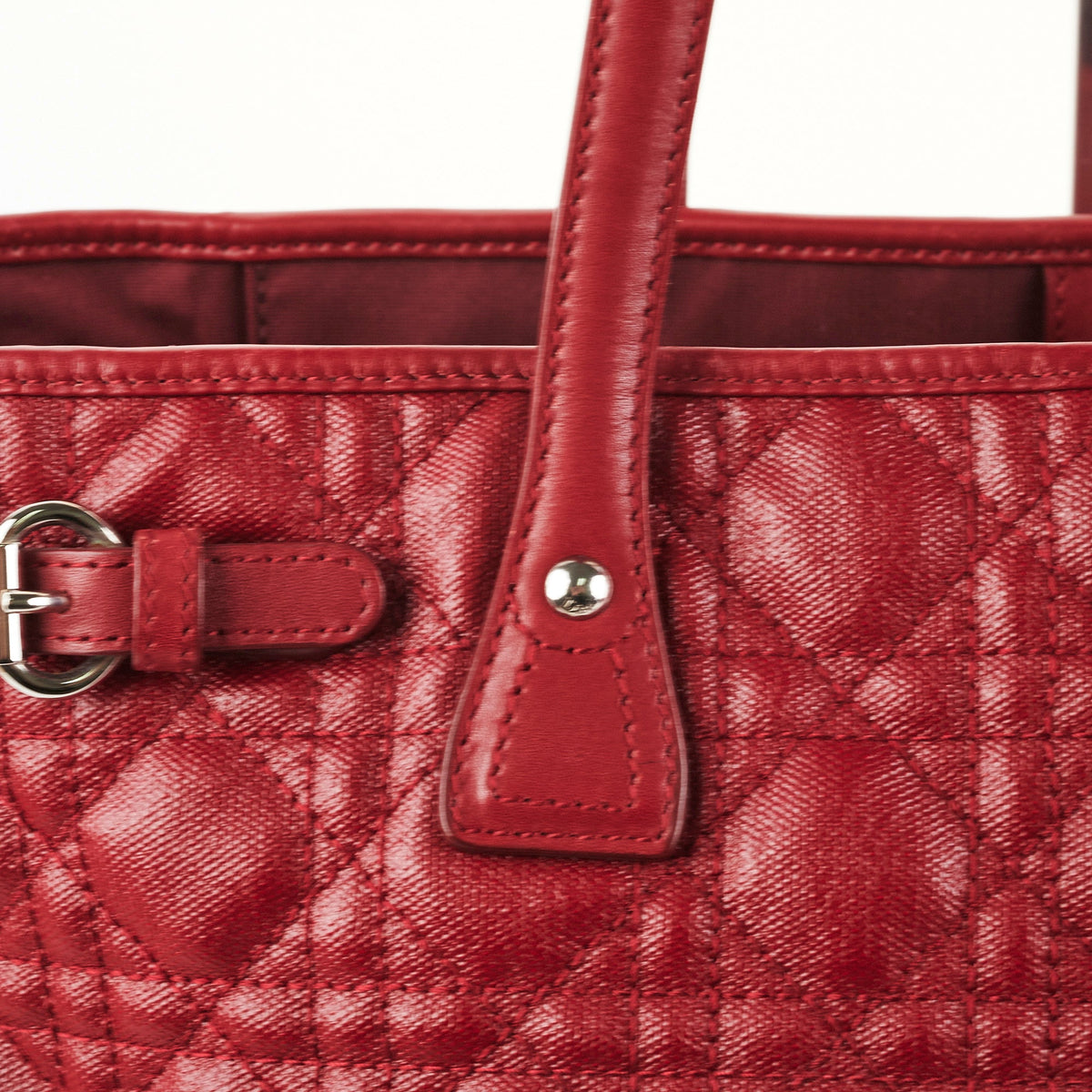Christian Dior Burgundy Tote - photo 9