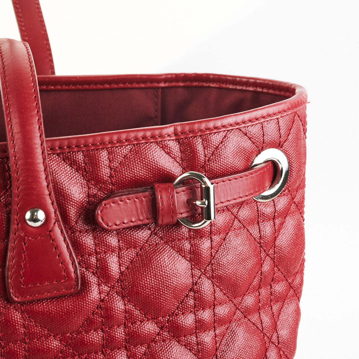 Christian Dior Burgundy Tote - photo 7