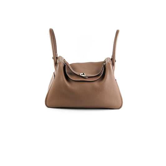 Hermes Lindy 34 Togo Etoupe Square K Stamp (2007) - photo 1