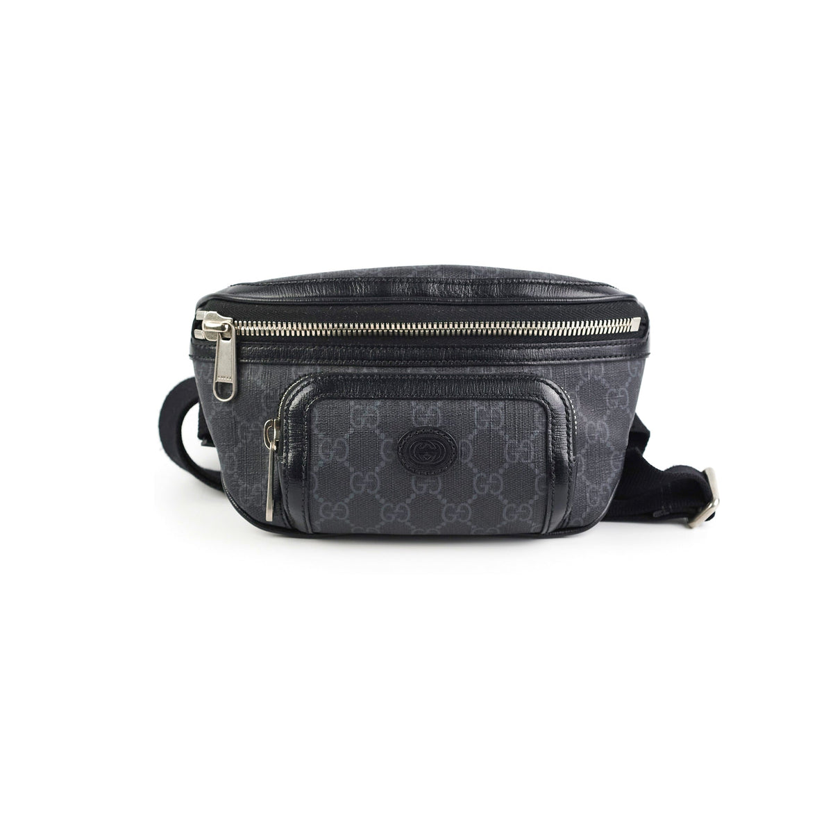 Gucci Bum Bag Interlocking GG Black - photo 1