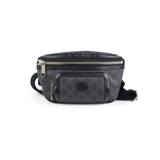 Gucci Bum Bag Interlocking GG Black - photo 1